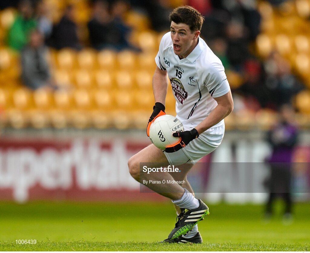 6 June 2015; Padraig Fogarty, Kildare. Leinster GAA Football Senior Championship Quarter-Final, Kildare v Laois. O'Connor Park, Tullamore, Co. Offaly. Picture credit: Piaras Ó Mídheach / SPORTSFILE