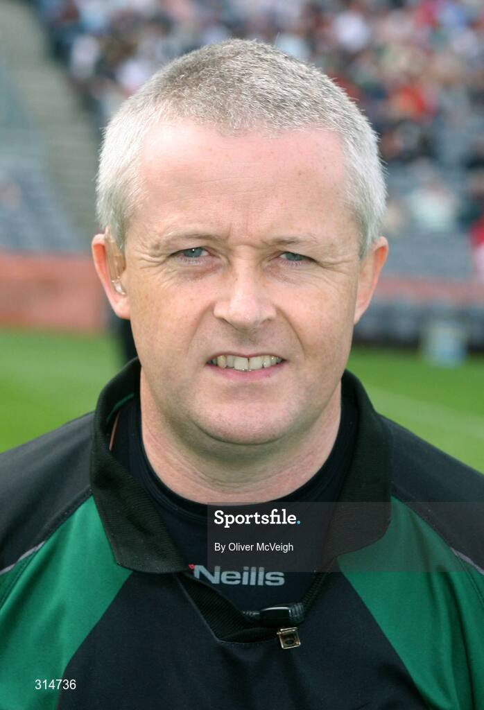 2 August 2008; Linesman Tomas Quigley, Dublin. All-Ireland Senior Football Championship Qualifier, Round 3, Tyrone v Mayo, Croke Park, Dublin. Picture credit: Oliver McVeigh / SPORTSFILE