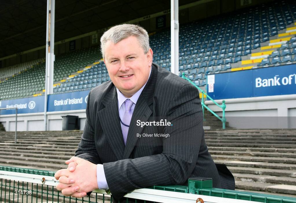 30 July 2008; Michael Reid, Chief Executive, Ulster Rugby. Ravenhill, Belfast, Co. Antrim. Picture credit: Oliver McVeigh / SPORTSFILE