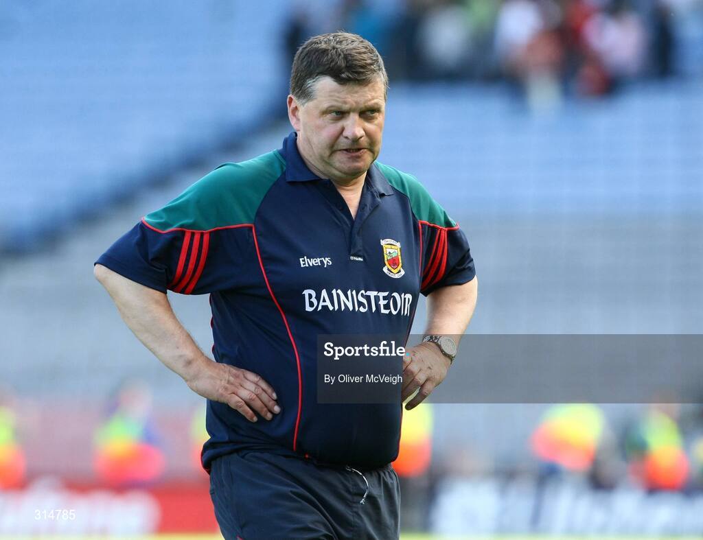 2 August 2008; Mayo manager John O'Mahony. All-Ireland Senior Football Championship Qualifier, Round 3, Tyrone v Mayo, Croke Park, Dublin. Picture credit: Oliver McVeigh / SPORTSFILE