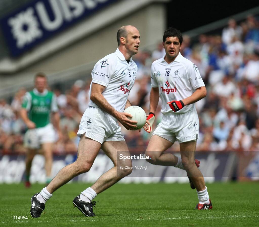 3 August 2008; Killian Brennan, Kildare. All-Ireland Senior Football Championship Qualifier, Round 3, Fermanagh v Kildare, Croke Park, Dublin. Picture credit: Oliver McVeigh / SPORTSFILE
