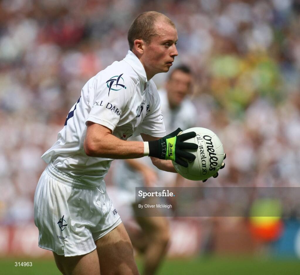 3 August 2008; James Kavanagh, Kildare. All-Ireland Senior Football Championship Qualifier, Round 3, Fermanagh v Kildare, Croke Park, Dublin. Picture credit: Oliver McVeigh / SPORTSFILE