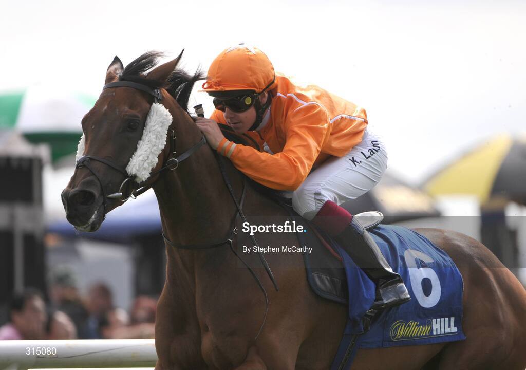 30 July 2008; Invincible Joe, with Keagan Latham up, on their way to winning the williamhillcasino.com Handicap. Galway Racing Festival - Wednesday, Ballybrit, Galway. Picture credit: Stephen McCarthy / SPORTSFILEE
