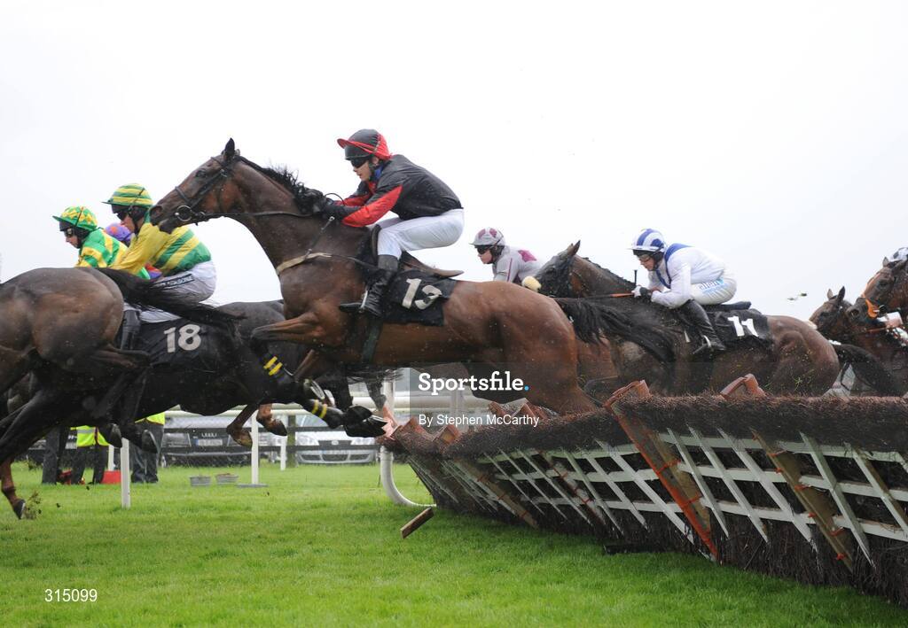 28 July 2008; Lion Na Bearnai, with James Tobin up, 13, during the GPT Dublin Handicap Hurdle. Galway Racing Fesitval - Monday, Ballybrit, Galway. Picture credit: Stephen McCarthy / SPORTSFILE