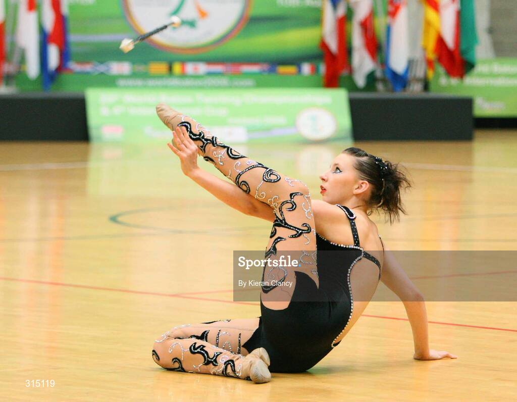 8 August 2008; An athlete in action during the 29th World Baton Championship and 4th International Cup. World Baton Championships, University Arena, Limerick. Picture credit: Kieran Clancy / SPORTSFILE