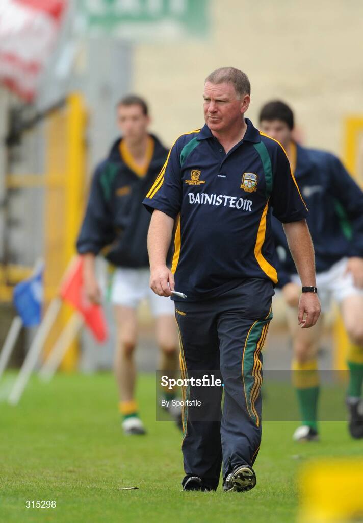 9 August 2008; Meath manager Pat Coyle during the game. ESB GAA Football All-Ireland Minor Championship Quarter-Final, Meath v Tipperary, O'Moore Park, Portlaoise, Co Laois. Photo by Sportsfile