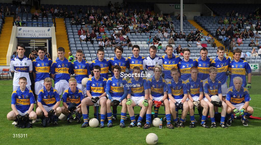9 August 2008; The Tipperary squad. ESB GAA Football All-Ireland Minor Championship Quarter-Final, Meath v Tipperary, O'Moore Park, Portlaoise, Co Laois. Photo by Sportsfile