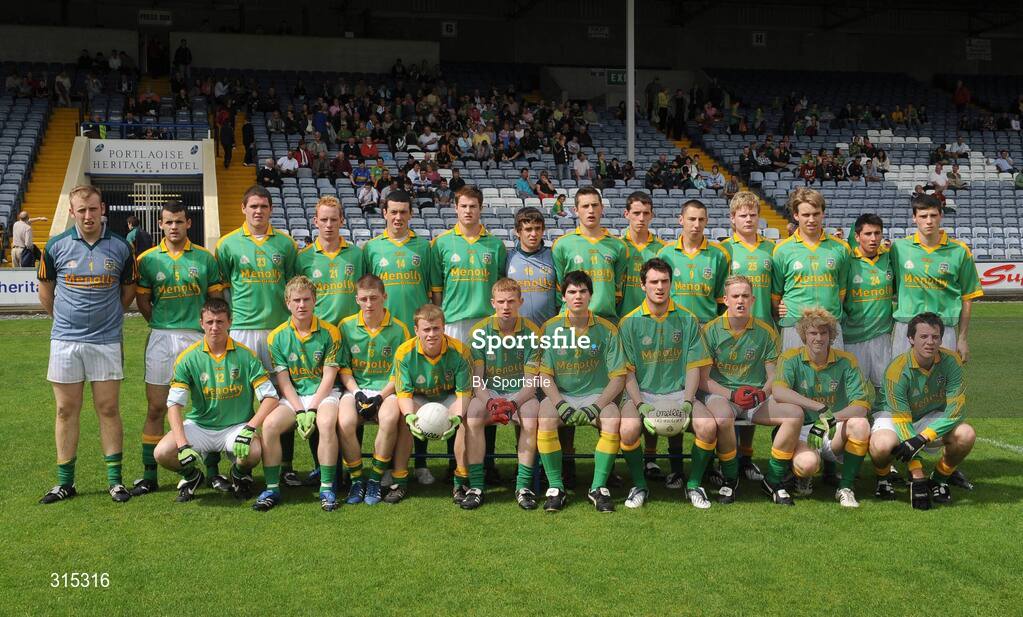 9 August 2008; The Meath squad. ESB GAA Football All-Ireland Minor Championship Quarter-Final, Meath v Tipperary, O'Moore Park, Portlaoise, Co Laois. Photo by Sportsfile
