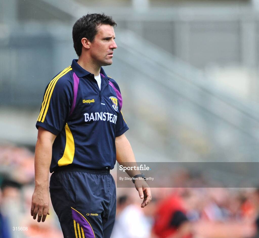 9 August 2008; Wexford manager Jason Ryan. GAA Football All-Ireland Senior Championship Quarter-Final, Armagh v Wexford, Croke Park, Dublin. Picture credit: Stephen McCarthy / SPORTSFILE