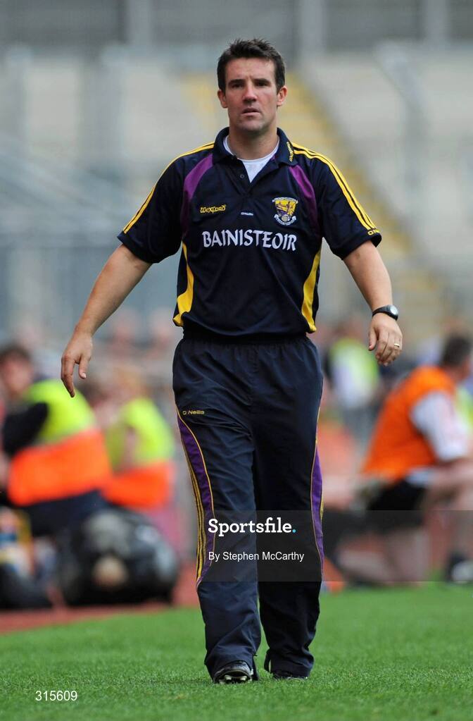 9 August 2008; Wexford manager Jason Ryan. GAA Football All-Ireland Senior Championship Quarter-Final, Armagh v Wexford, Croke Park, Dublin. Picture credit: Stephen McCarthy / SPORTSFILE