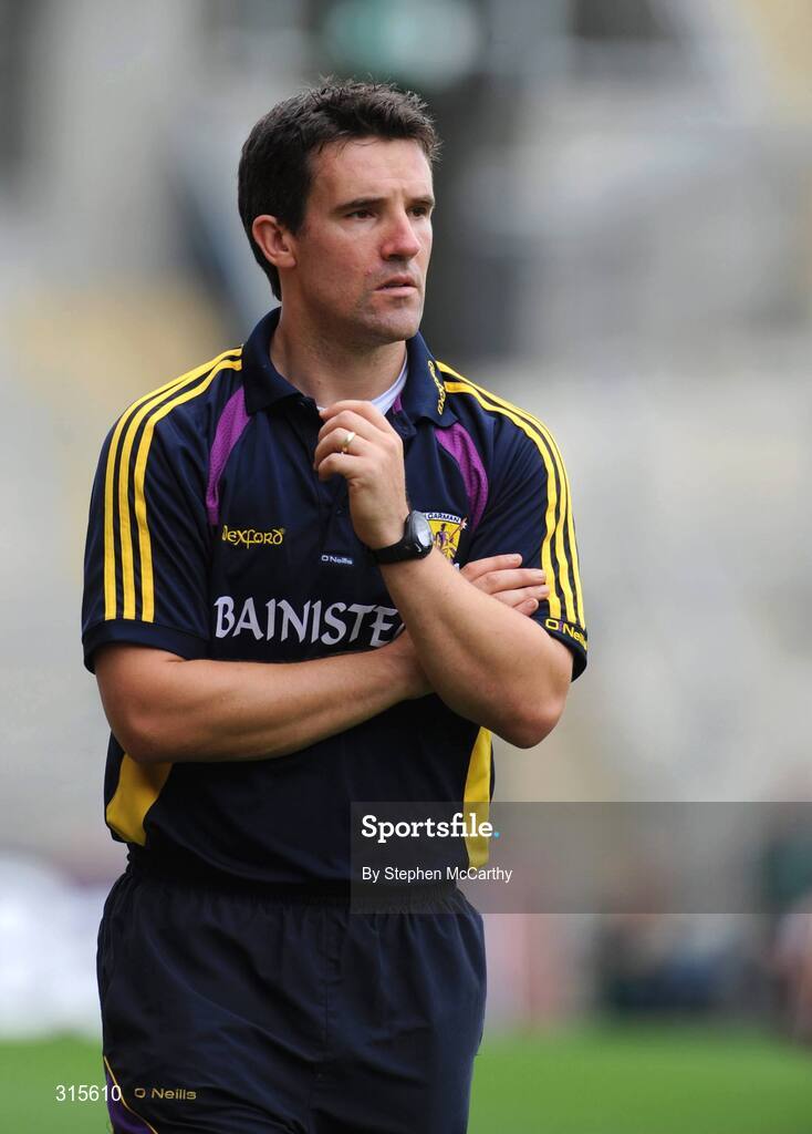 9 August 2008; Wexford manager Jason Ryan. GAA Football All-Ireland Senior Championship Quarter-Final, Armagh v Wexford, Croke Park, Dublin. Picture credit: Stephen McCarthy / SPORTSFILE