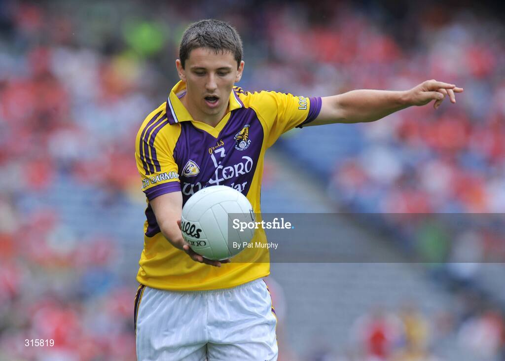 9 August 2008; Ciaran Lyng, Wexford. GAA Football All-Ireland Senior Championship Quarter-Final, Armagh v Wexford, Croke Park, Dublin. Picture credit: Pat Murphy / SPORTSFILE