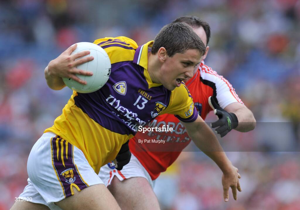 9 August 2008; Ciaran Lyng, Wexford. GAA Football All-Ireland Senior Championship Quarter-Final, Armagh v Wexford, Croke Park, Dublin. Picture credit: Pat Murphy / SPORTSFILE