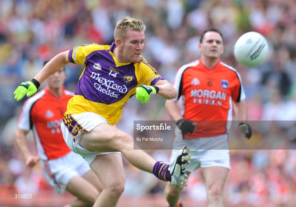 9 August 2008; PJ Banville, Wexford. GAA Football All-Ireland Senior Championship Quarter-Final, Armagh v Wexford, Croke Park, Dublin. Picture credit: Pat Murphy / SPORTSFILE