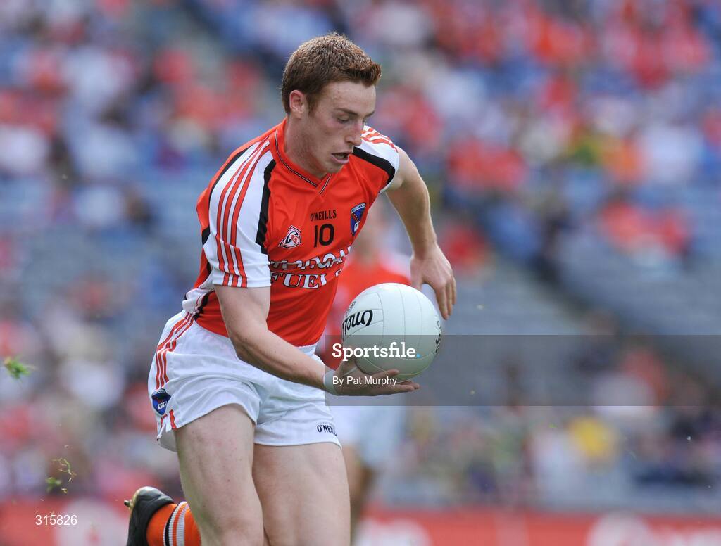9 August 2008; Charlie Vernon, Armagh. GAA Football All-Ireland Senior Championship Quarter-Final, Armagh v Wexford, Croke Park, Dublin. Picture credit: Pat Murphy / SPORTSFILE