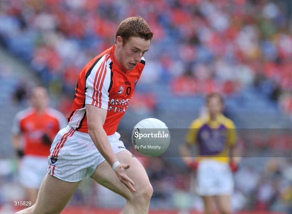 9 August 2008; Charlie Vernon, Armagh. GAA Football All-Ireland Senior Championship Quarter-Final, Armagh v Wexford, Croke Park, Dublin. Picture credit: Pat Murphy / SPORTSFILE