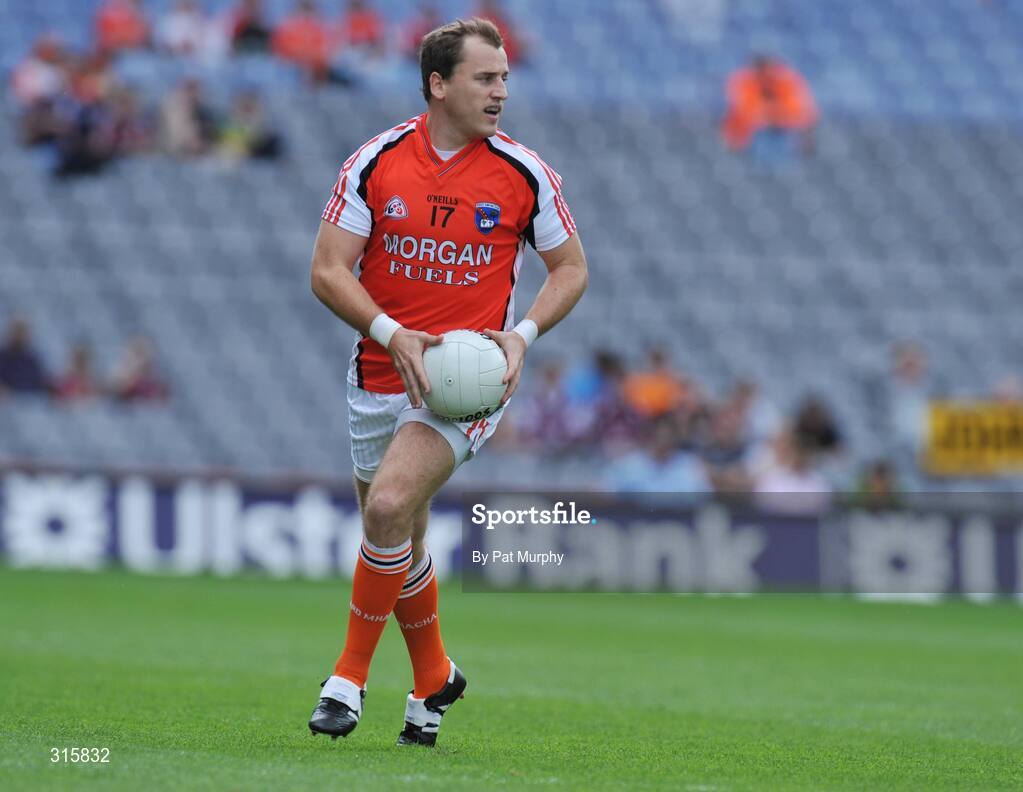 9 August 2008; Paddy McKeever, Armagh. GAA Football All-Ireland Senior Championship Quarter-Final, Armagh v Wexford, Croke Park, Dublin. Picture credit: Pat Murphy / SPORTSFILE