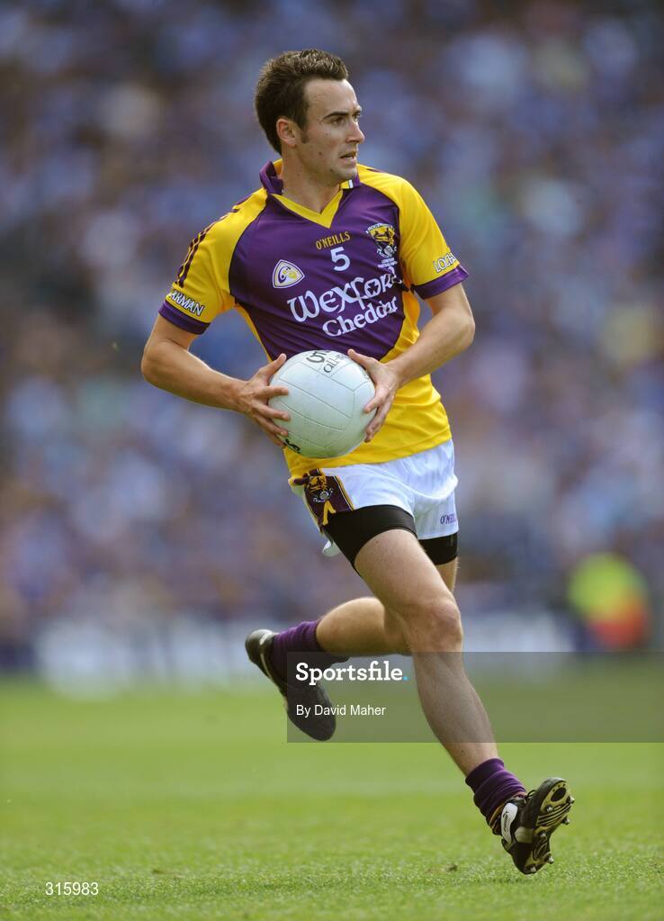 20 July 2008; Adrian Morrissey, Wexford. GAA Football Leinster Senior Championship Final, Dublin v Wexford, Croke Park, Dublin. Picture credit: David Maher / SPORTSFILE