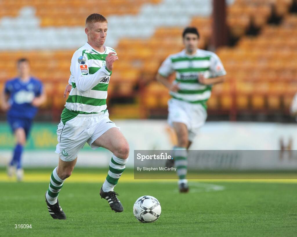 8 August 2008; Eoin Doyle, Shamrock Rovers. eircom League of Ireland Premier Division, Shamrock Rovers v Finn Harps, Tolka Park, Dublin. Picture credit: Stephen McCarthy / SPORTSFILE