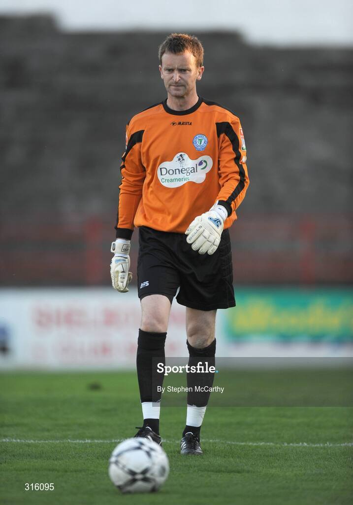 8 August 2008; James Gallagher, Finn Harps. eircom League of Ireland Premier Division, Shamrock Rovers v Finn Harps, Tolka Park, Dublin. Picture credit: Stephen McCarthy / SPORTSFILE