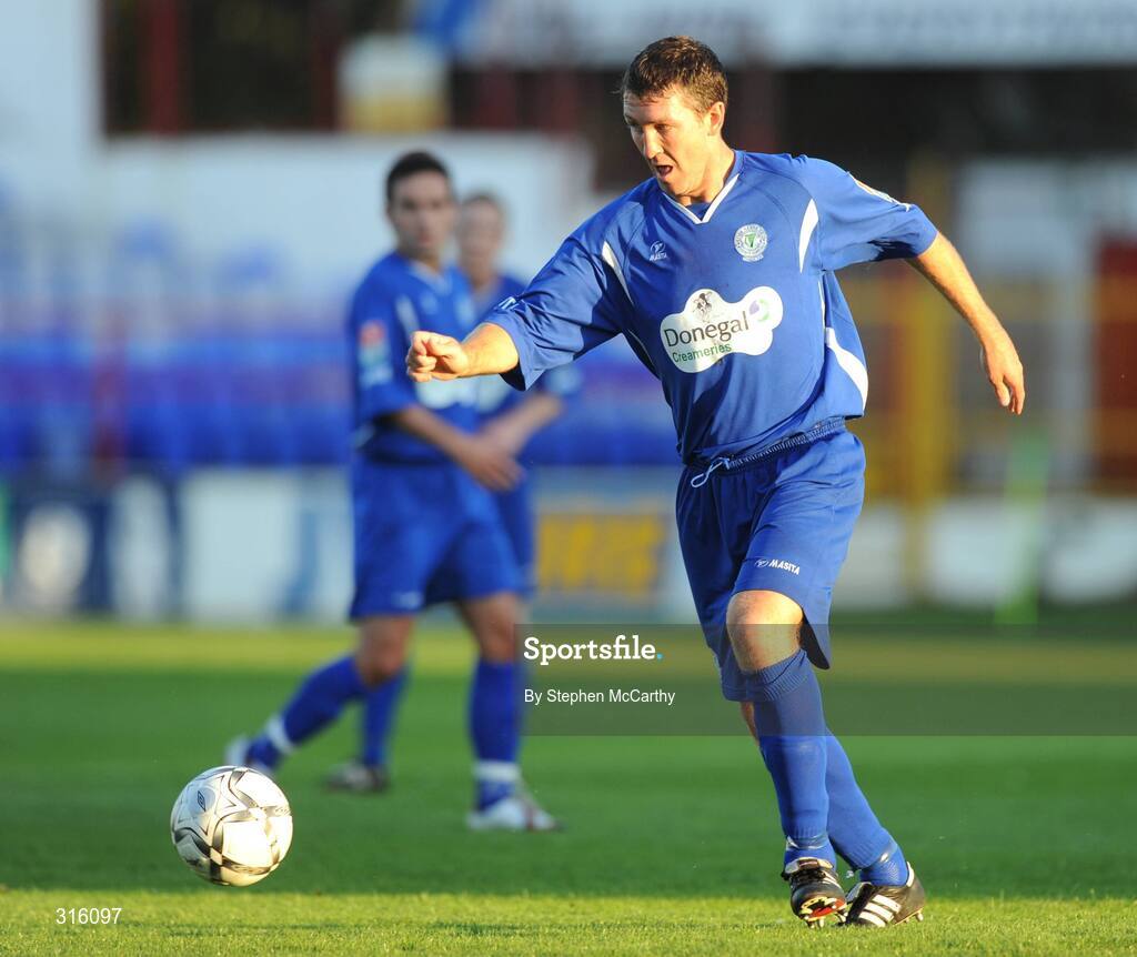 8 August 2008; Declan Boyle, Finn Harps. eircom League of Ireland Premier Division, Shamrock Rovers v Finn Harps, Tolka Park, Dublin. Picture credit: Stephen McCarthy / SPORTSFILE