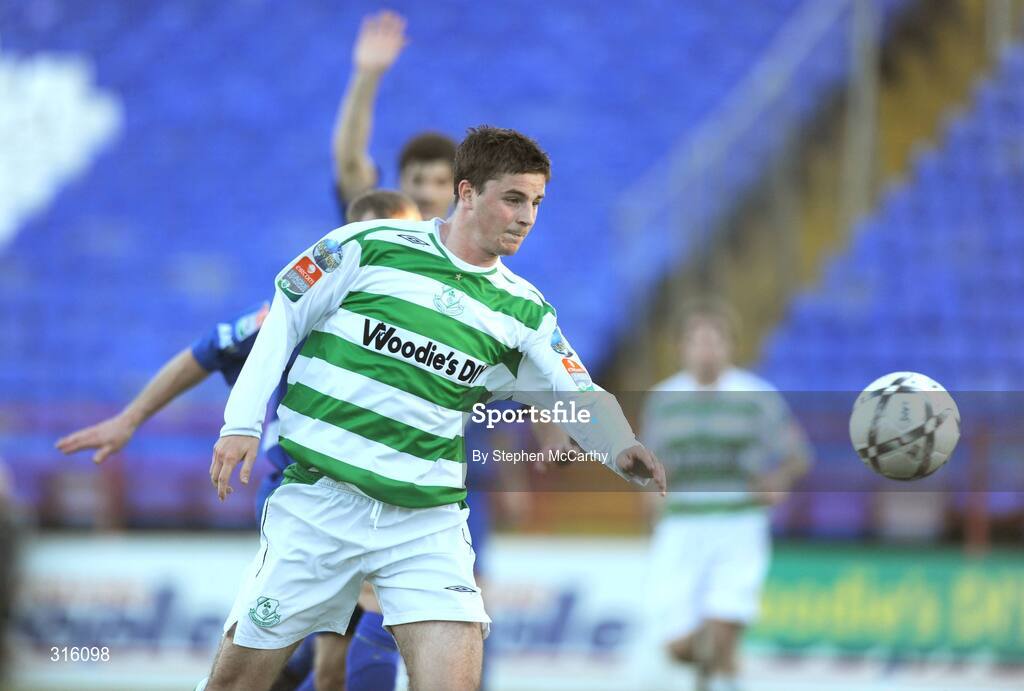 8 August 2008; Padraig Amond, Shamrock Rovers. eircom League of Ireland Premier Division, Shamrock Rovers v Finn Harps, Tolka Park, Dublin. Picture credit: Stephen McCarthy / SPORTSFILE