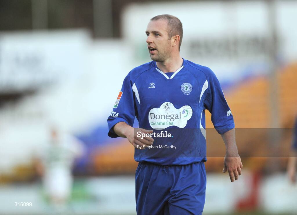 8 August 2008; Sean Holmes, Finn Harps. eircom League of Ireland Premier Division, Shamrock Rovers v Finn Harps, Tolka Park, Dublin. Picture credit: Stephen McCarthy / SPORTSFILE