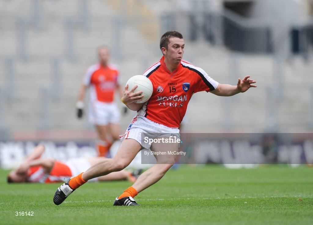 9 August 2008; Stephen Kernan, Armagh. GAA Football All-Ireland Senior Championship Quarter-Final, Armagh v Wexford, Croke Park, Dublin. Picture credit: Stephen McCarthy / SPORTSFILE