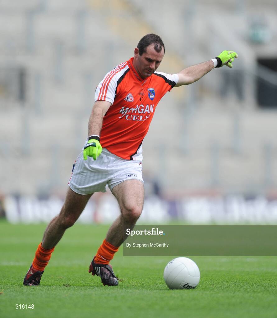 9 August 2008; Steven McDonnell, Armagh. GAA Football All-Ireland Senior Championship Quarter-Final, Armagh v Wexford, Croke Park, Dublin. Picture credit: Stephen McCarthy / SPORTSFILE
