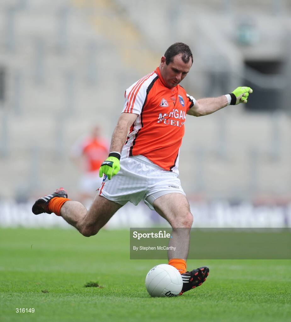 9 August 2008; Steven McDonnell, Armagh. GAA Football All-Ireland Senior Championship Quarter-Final, Armagh v Wexford, Croke Park, Dublin. Picture credit: Stephen McCarthy / SPORTSFILE