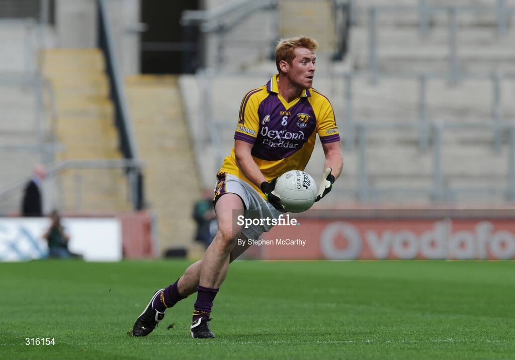 9 August 2008; Eric Bradley, Wexford. GAA Football All-Ireland Senior Championship Quarter-Final, Armagh v Wexford, Croke Park, Dublin. Picture credit: Stephen McCarthy / SPORTSFILE
