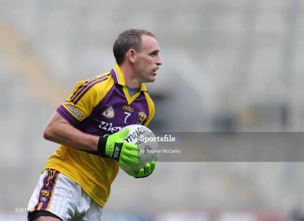 9 August 2008; Colm Morris, Wexford. GAA Football All-Ireland Senior Championship Quarter-Final, Armagh v Wexford, Croke Park, Dublin. Picture credit: Stephen McCarthy / SPORTSFILE