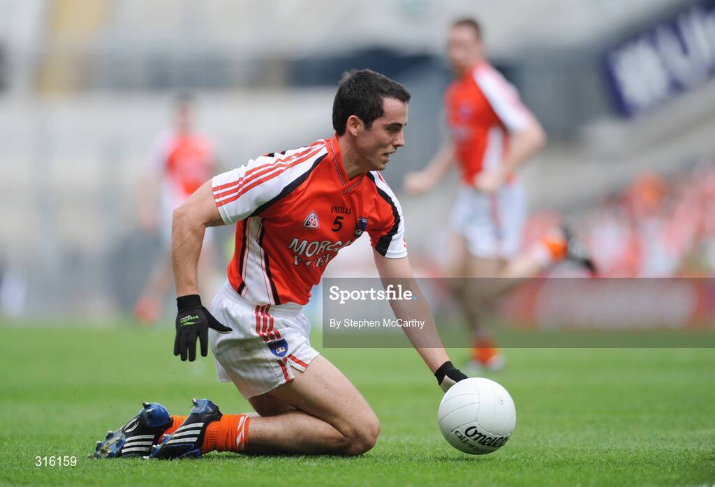 9 August 2008; Aaron Kernan, Armagh. GAA Football All-Ireland Senior Championship Quarter-Final, Armagh v Wexford, Croke Park, Dublin. Picture credit: Stephen McCarthy / SPORTSFILE