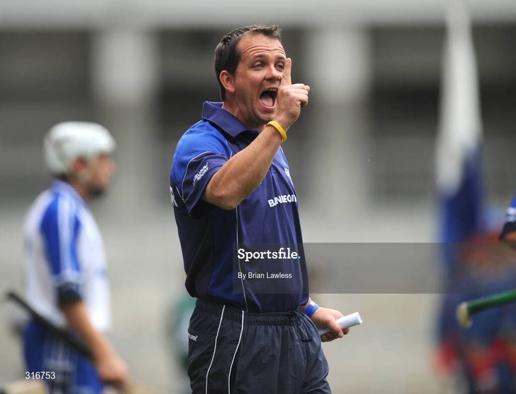 17 August 2008; Waterford manager Davy Fitzgerald. GAA Hurling All-Ireland Senior Championship Semi-Final, Tipperary v Waterford, Croke Park, Dublin. Picture credit: Brian Lawless / SPORTSFILE