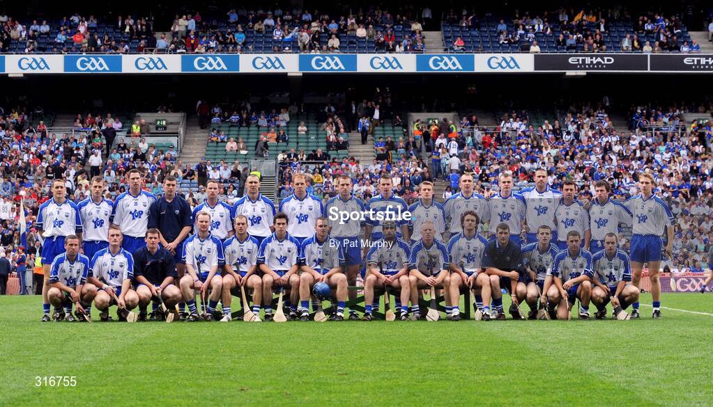 17 August 2008; The Waterford panel. GAA Hurling All-Ireland Senior Championship Semi-Final, Tipperary v Waterford, Croke Park, Dublin. Picture credit: Pat Murphy / SPORTSFILE