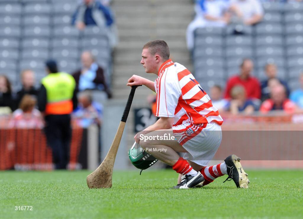 17 August 2008; Cork goalkeeper Darren McCarthy shows his disapointment after the game. ESB GAA Hurling All-Ireland Minor Championship Semi-Final, Cork v Galway, Croke Park, Dublin. Picture credit: Pat Murphy / SPORTSFILE