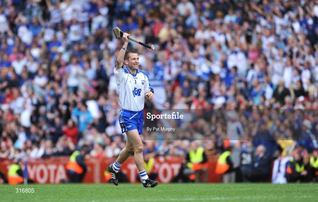 17 August 2008; Waterford's Ken McGrath celebrates a late point. GAA Hurling All-Ireland Senior Championship Semi-Final, Tipperary v Waterford, Croke Park, Dublin. Picture credit: Pat Murphy / SPORTSFILE