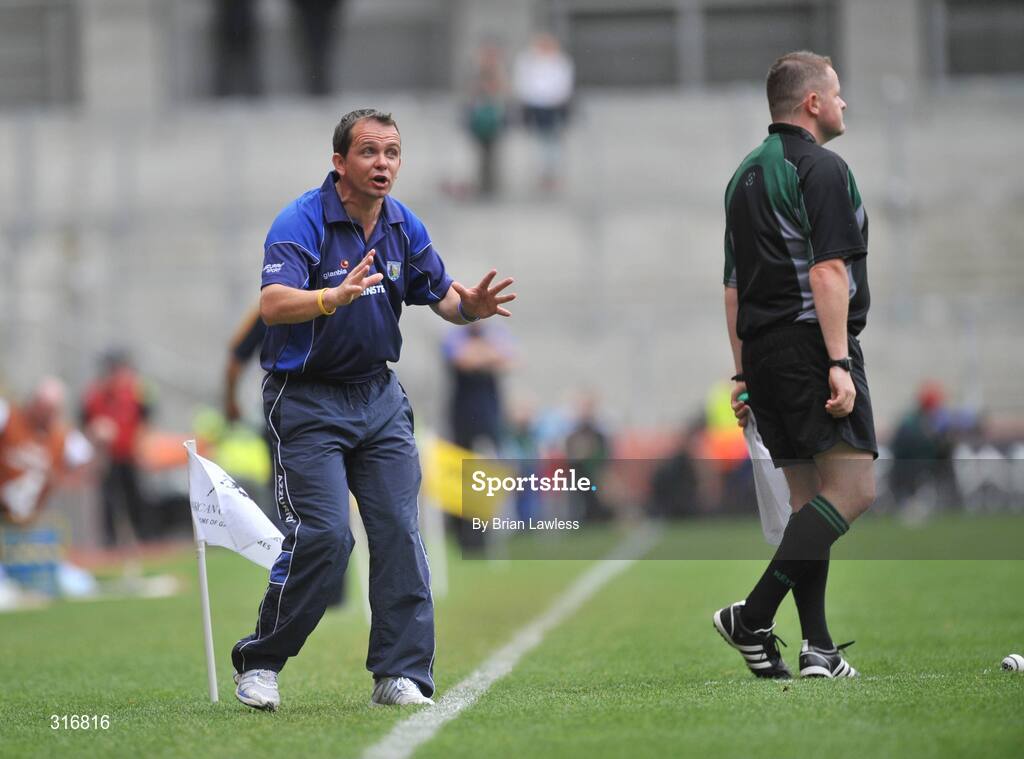 17 August 2008; Waterford manager Davy Fitzgerald during the match. GAA Hurling All-Ireland Senior Championship Semi-Final, Tipperary v Waterford, Croke Park, Dublin. Picture credit: Brian Lawless / SPORTSFILE