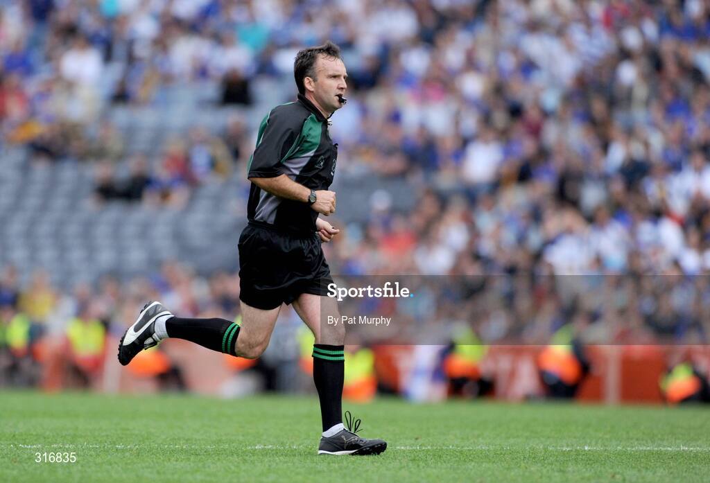 17 August 2008; Diarmuid Kirwan, referee. GAA Hurling All-Ireland Senior Championship Semi-Final, Tipperary v Waterford, Croke Park, Dublin. Picture credit: Pat Murphy / SPORTSFILE