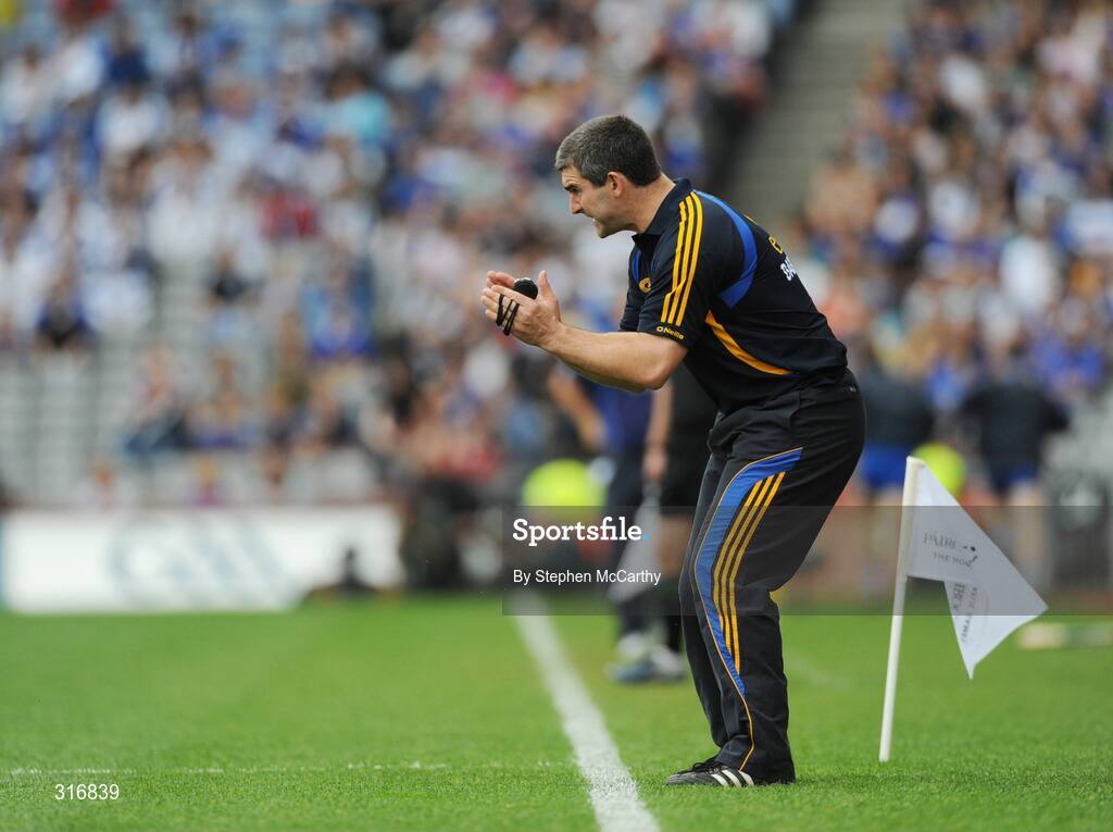 17 August 2008; Tipperary manager Liam Sheedy during the game. GAA Hurling All-Ireland Senior Championship Semi-Final, Tipperary v Waterford, Croke Park, Dublin. Picture credit: Stephen McCarthy / SPORTSFILE