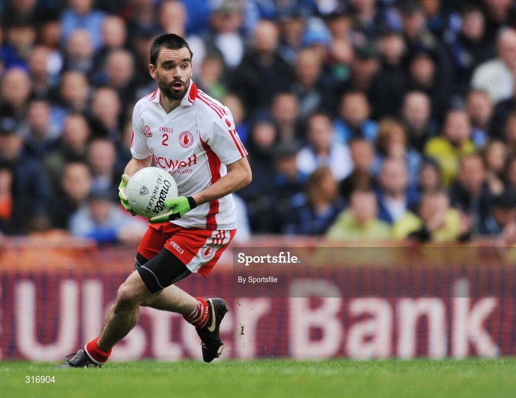 16 August 2008; Ryan McMenamin, Tyrone. GAA Football All-Ireland Senior Championship Quarter-Final, Dublin v Tyrone, Croke Park, Dublin. Photo by Sportsfile