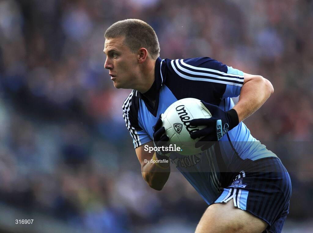 16 August 2008; Tomas Quinn, Dublin. GAA Football All-Ireland Senior C'ship Quarter-Final, Dublin v Tyrone, Croke Park, Dublin. Photo by Sportsfile