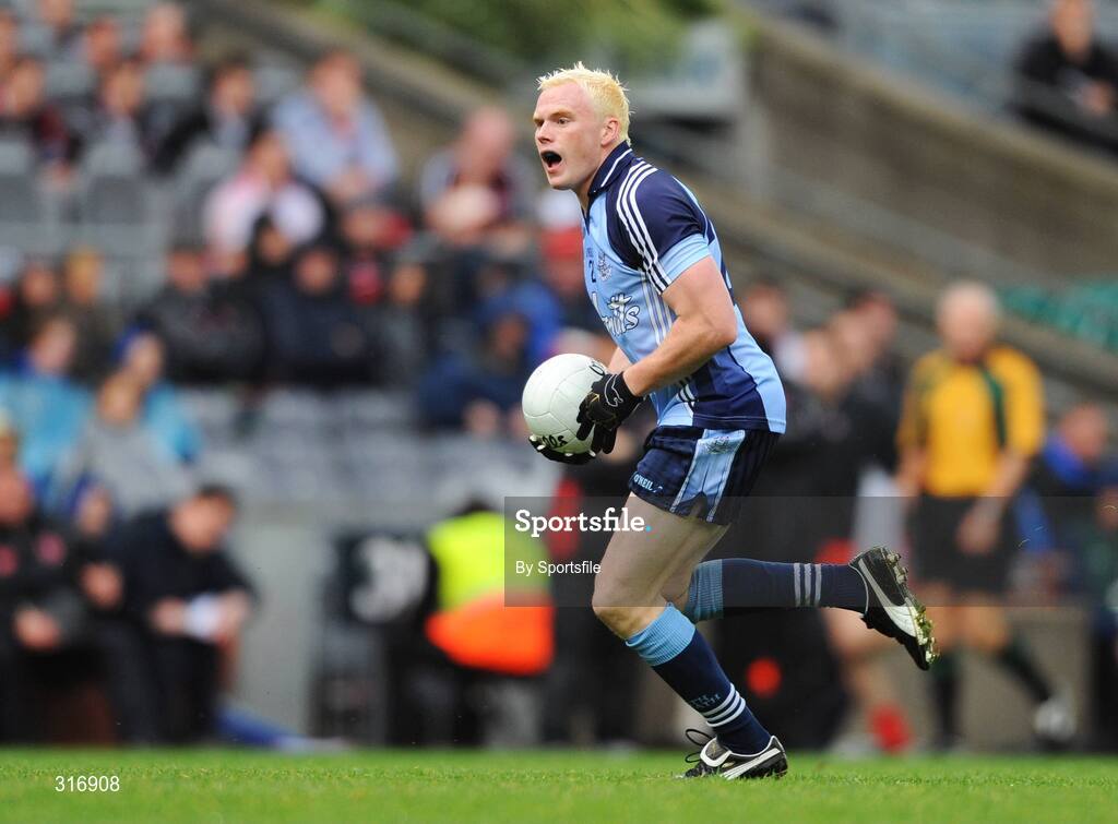 16 August 2008; Mark Vaughan, Dublin. GAA Football All-Ireland Senior C'ship Quarter-Final, Dublin v Tyrone, Croke Park, Dublin. Photo by Sportsfile