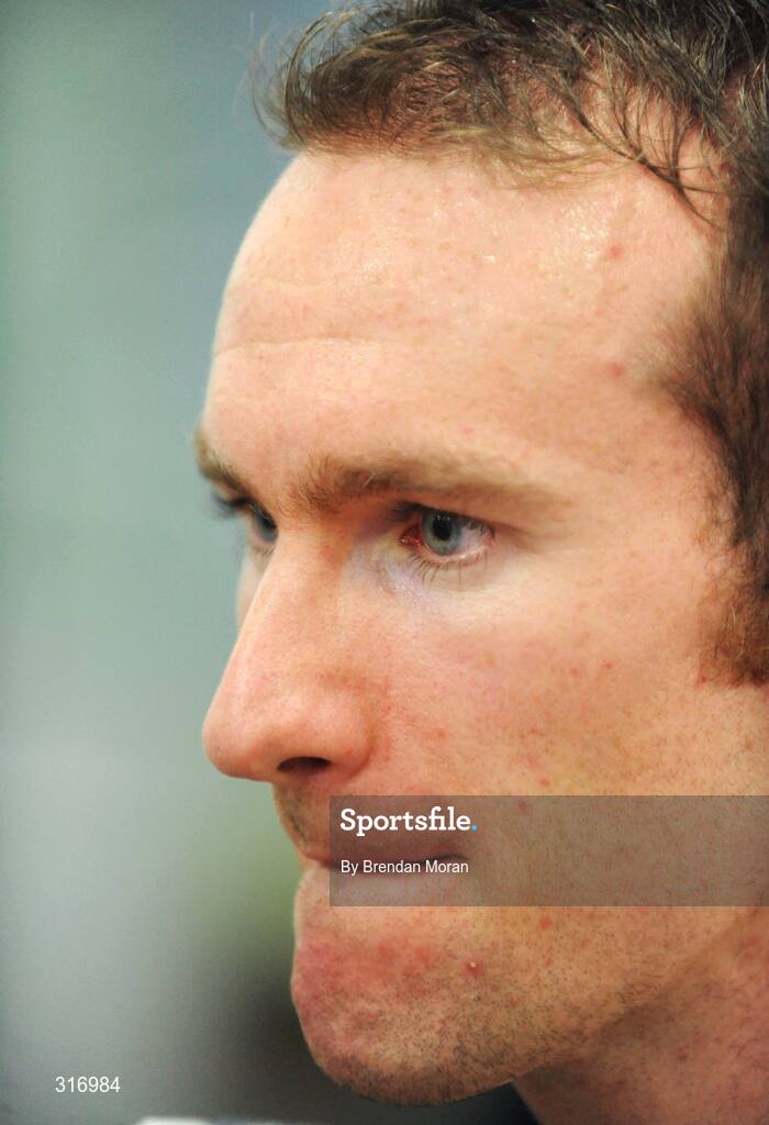 18 August 2008; Paul Hession, Ireland, after winning his Round 2 heat of the Men's 200m in a season best time of 20.32 and qualifying for the semi-finals. Beijing 2008 - Games of the XXIX Olympiad, National Stadium, Olympic Green, Beijing, China. Picture credit: Brendan Moran / SPORTSFILE