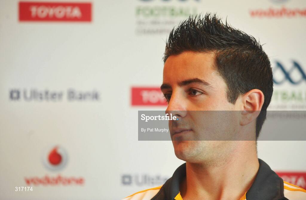 19 August 2008; Kerry's Aidan O'Mahony at the GAA Football All-Ireland Senior Championship Semi-Final press conference. Clarion Hotel, Cork. Picture credit: Pat Murphy / SPORTSFILE
