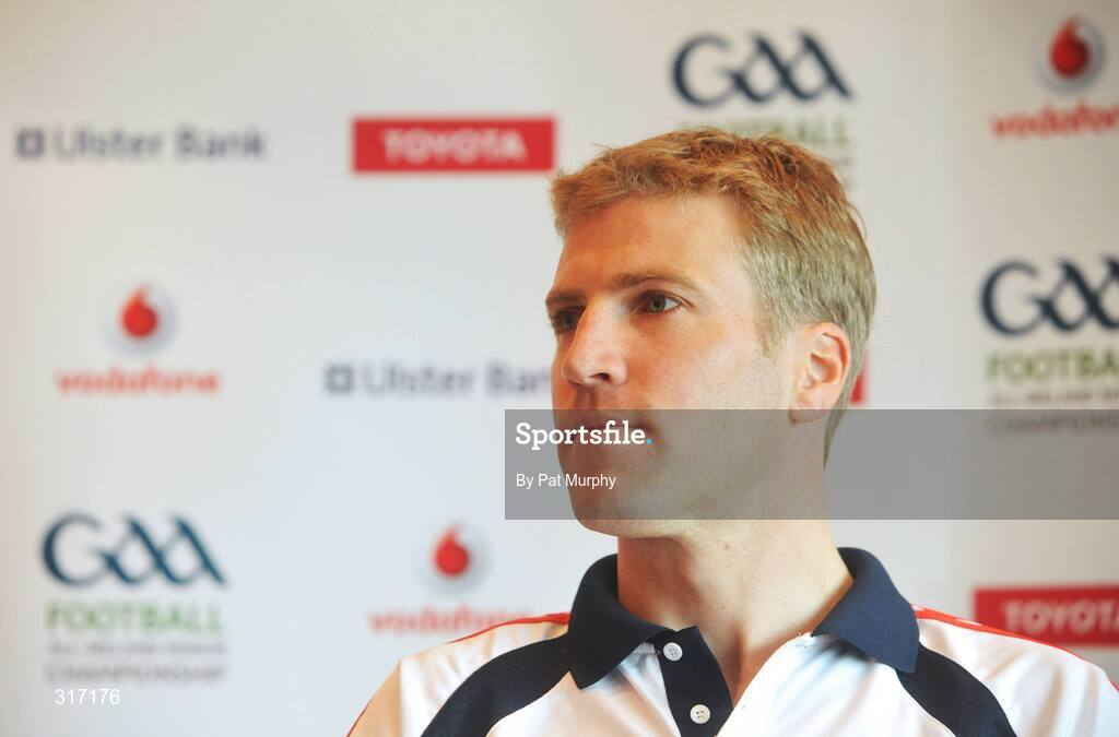 19 August 2008; Cork's Anthony Lynch at the GAA Football All-Ireland Senior Championship Semi-Final press conference. Clarion Hotel, Cork. Picture credit: Pat Murphy / SPORTSFILE