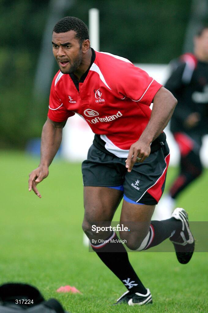 19 August 2008; Ulster's Timoci Nagusa in action during a squad training session. Ulster Rugby Squad Training Session, Newforge Country Club, Belfast, Co Antrim. Picture credit; Oliver McVeigh / SPORTSFILE