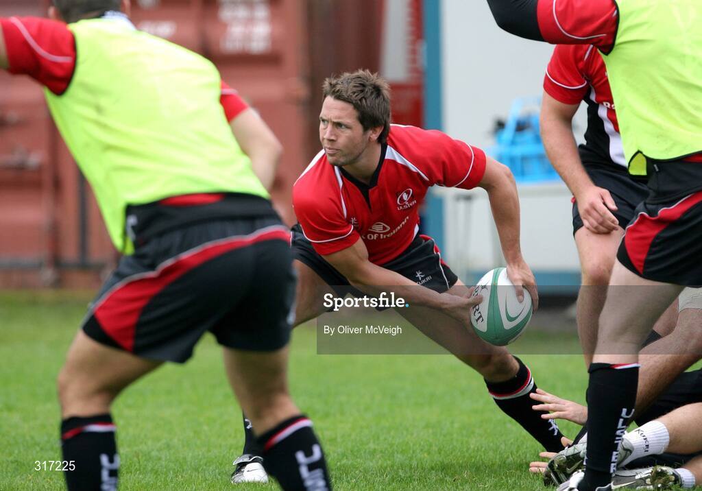 19 August 2008; Ulster's Isaac Boss in action during a squad training session. Ulster Rugby Squad Training Session, Newforge Country Club, Belfast, Co Antrim. Picture credit; Oliver McVeigh / SPORTSFILE