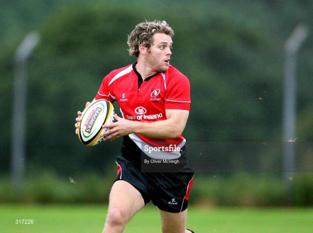 19 August 2008; Ulster's Darren Cave, in action during a squad training session. Ulster Rugby Squad Training Session, Newforge Country Club, Belfast, Co Antrim. Picture credit; Oliver McVeigh / SPORTSFILE
