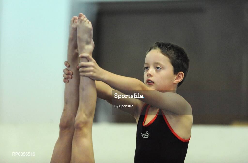 17 August 2008; The HSE Community Games National Finals kicked off in style this weekend as the Games celebrate 40 years of fun and achievement. Pictured at the HSE Community Games National Finals in Mosney is Matthew Arthur from Wexford competing in the Under 14 Gymnastics Team Event. This years finals, which will take place from 16th - 17th August and 23rd - 24th August, will see an estimated 6,500 young people aged between six and 16 years participate in a diverse range of activities such as athletics, football, basketball, art, model making and dancing. Photo by Sportsfile